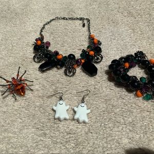 Halloween jewelry set